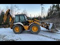 Huutokaupataan jcb 4cn traktorikaivuri