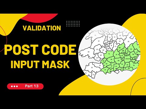 BTEC Level 3 IT - Unit 2 Databases - UK POSTCODE INPUT MASK - Part 13