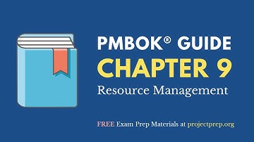 PMBOK® Guide (6th Edition) – Chapter 9 – Resource Management