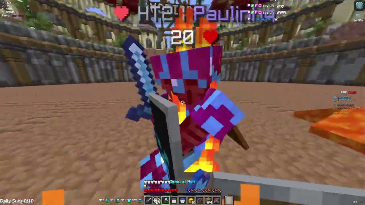 sweatgod vs paulinhq (his lt1 uhc test)