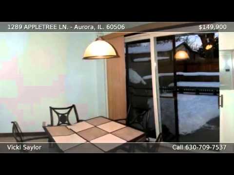 1289 APPLETREE LN., Aurora, IL home video tour
