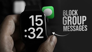 How to Block Group Messages on Apple Watch (tutorial)