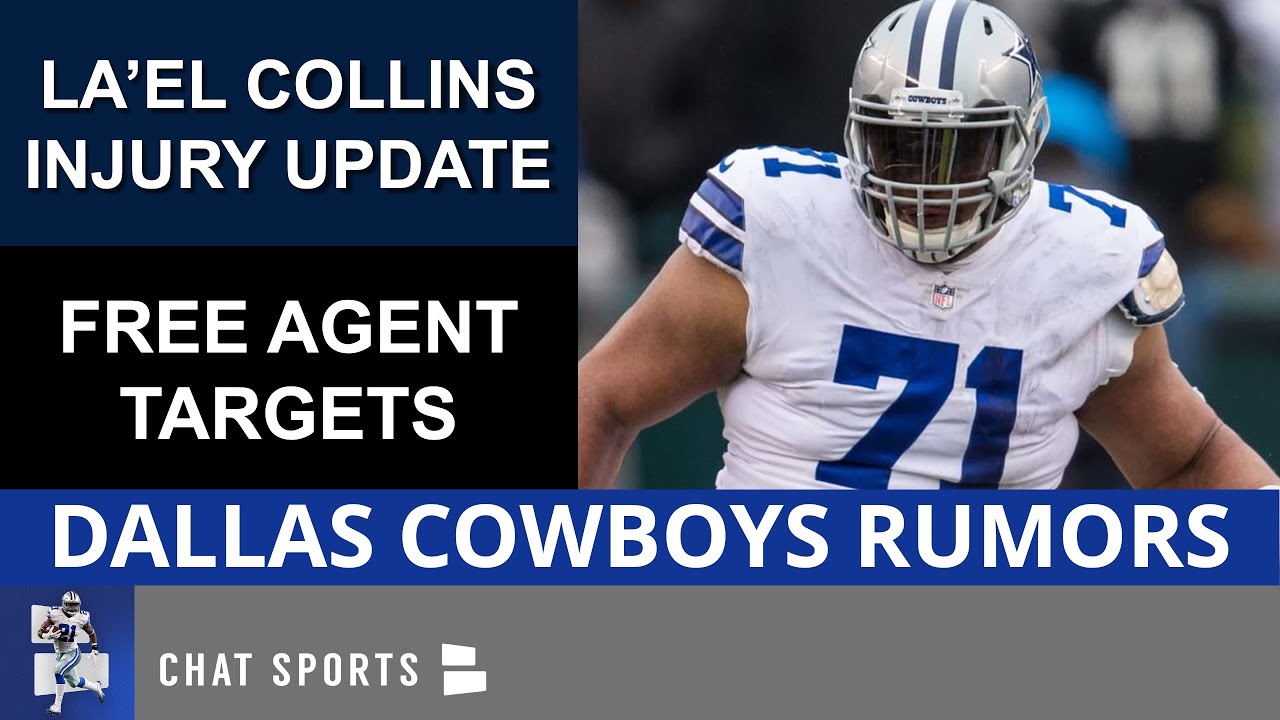 Cowboys Rumors On La’el Collins Injury Concern, Connor Williams Return & Sign A Veteran Free Agent?
