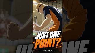 Tsukishima Calls It One Point. Then He Celebrates. | Haikyu