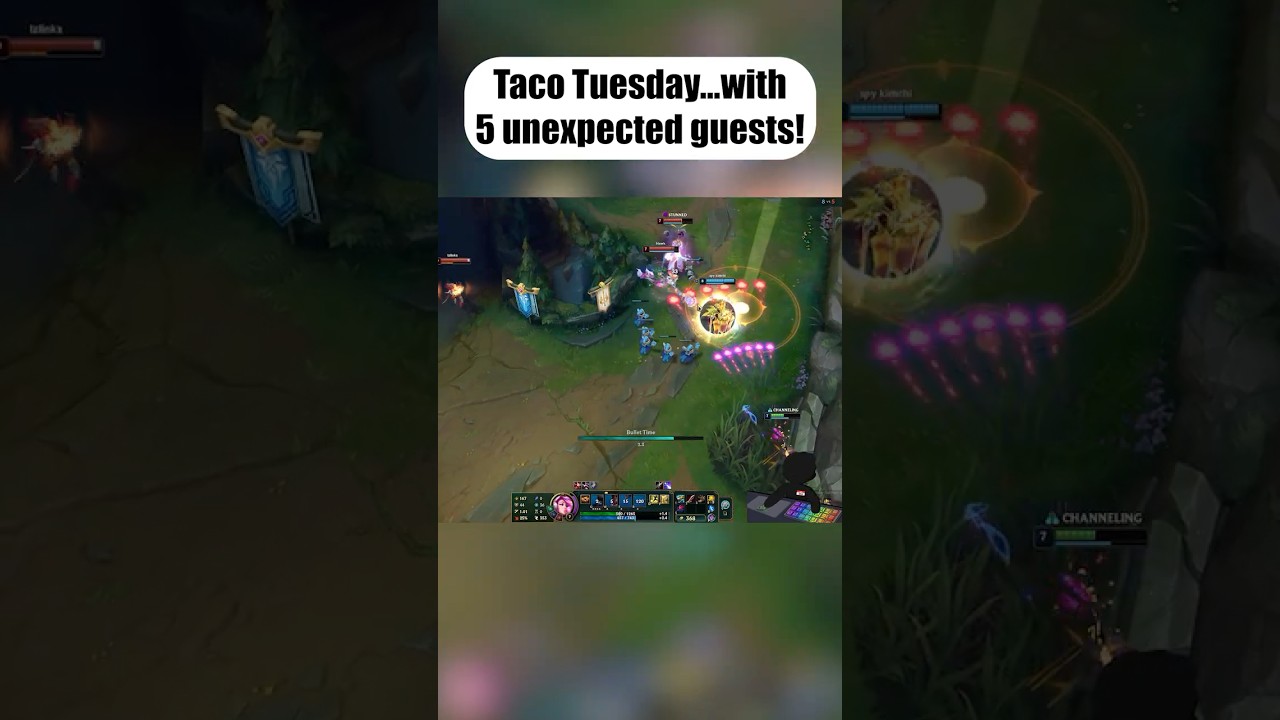 When the entire enemy team shows up bot unannounced