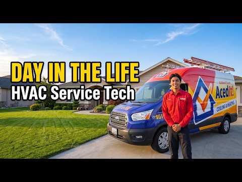 Day in the Life of an HVAC Service Technician (What Happens at Your House)