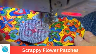 Scrappy Flower Patches
