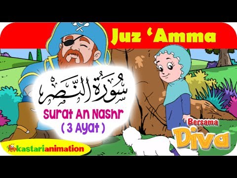 QS. AN NASHR | Mengaji Juz Amma bersama Diva | Kastari Animation Official