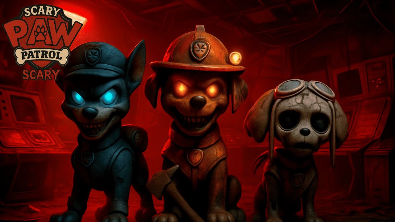 Scare Paws PAW Patrol SCARY Episodes! Scary Episode PAW Patrol - YouTube