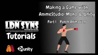 Making a Game with Animestudio/Moho & Unity - Part 1 - Punch Animations