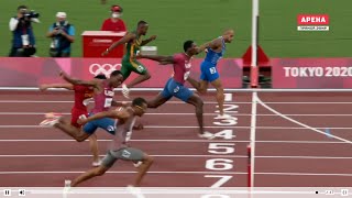 Легкая атлетика. 100 м, мужчины.ТОКИО-2020