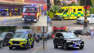 London Emergency Services Responding QUICKLY To Serious Incidents!