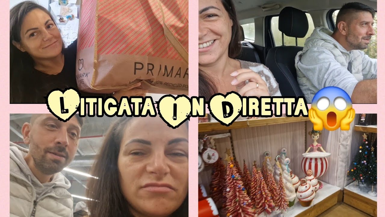 Mai più con mio marito!! 😱acquisti per Casa e da Primark/Qui è già Natale😍🎄