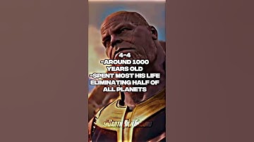 Vader(canon) vs thanos(mcu)