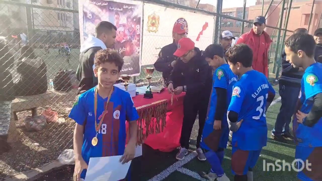 مشاركة نادي نخبة تمارة بدوري 11 يناير منظم في مدينة عين عتيق  بمشاركة 12 فريق واحتلال مركز 2