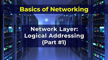19 NETOWRK LAYER: LOGICAL ADDRESSING Part 01 | DATA COMMUNICATIONS AND NETWORKING| Forouzan 4th