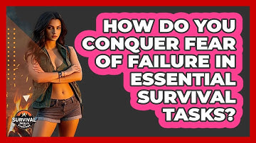 How Do You Conquer Fear Of Failure In Essential Survival Tasks? - Survival Skills for Everyone