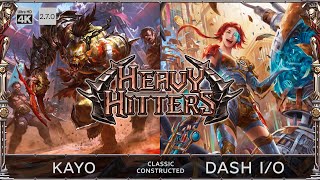 Fist vs. Machine: Kayo vs Dash I/O. The Classic Constructed format - Flesh and Blood TCG