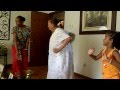My 94 Year Old Grandma dancing to the Wobble with my cousin and Daughter!! :)