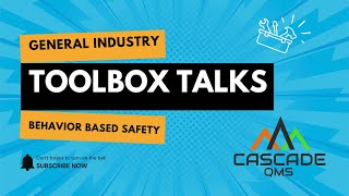 Behavior Based Safety (BBS) - Toolbox Talk