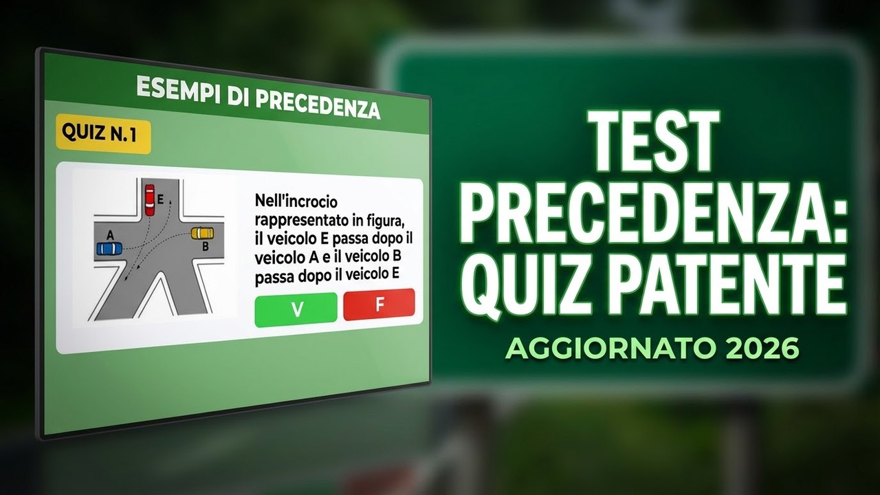 Patente B: Sai Rispondere a Questi Quiz di Precedenza?