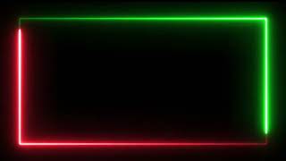 Frame   Neon Frame Border Free copyright 1   Green Screen free