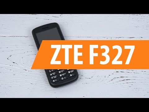 Распаковка ZTE F327 / Unboxing ZTE F327