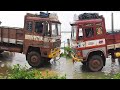 Giant TATA Lorry Trucks Videos in Flood Water || Lorry Video for Kids || TRUCK WALA