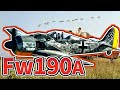 【兵器解説】Fw190A　第二次世界大戦のドイツで運用された空冷戦闘機　F,G型についてもざっくり紹介
