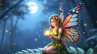 Butterfly Fairys Rhythmic Waltz Dance  Magical Crystal Orb Performance In Enchanted Forest