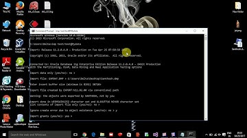 How to import an Particular table from Oracle DMP file