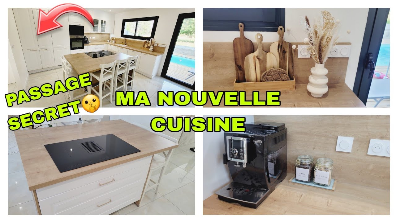 KITCHEN TOUR🤩+ JE VOUS DÉVOILE MA PIÈCE SECRÈTE🤫 