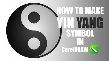 How To Make Yin Yang Symbol In CorelDraw