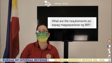 Hi!TAXMates#10 -  BIR Requirements for Business Closure