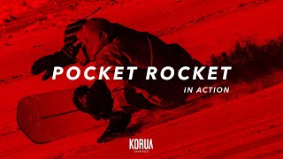 KORUA Shapes - In Action - Pocket Rocket Snowboard