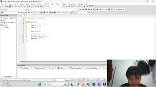 Cara membuat program operator aritmatika