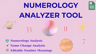 Unlock the Secrets of Your Name – Excel Numerology Analyzer Tool 🔢✨ screenshot 4