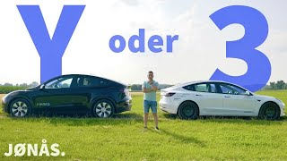 Tesla Model Y or Model 3 - EXCLUSIVE comparison: how different is the big brother really?