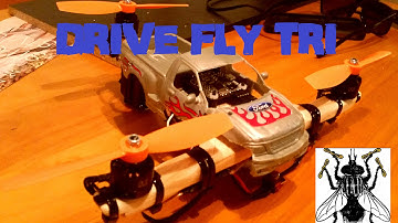 Super Tri-Copter Mini * DriveFlyRc MIni Tri * Rip it * First Tri* DIY* WOOD*