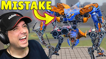 The DUX ROBOT was a mistake… War Robots Gameplay