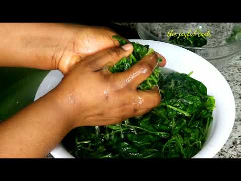 How To Blanch Spinach