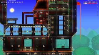Terraria Build - Blacksmiths Keep