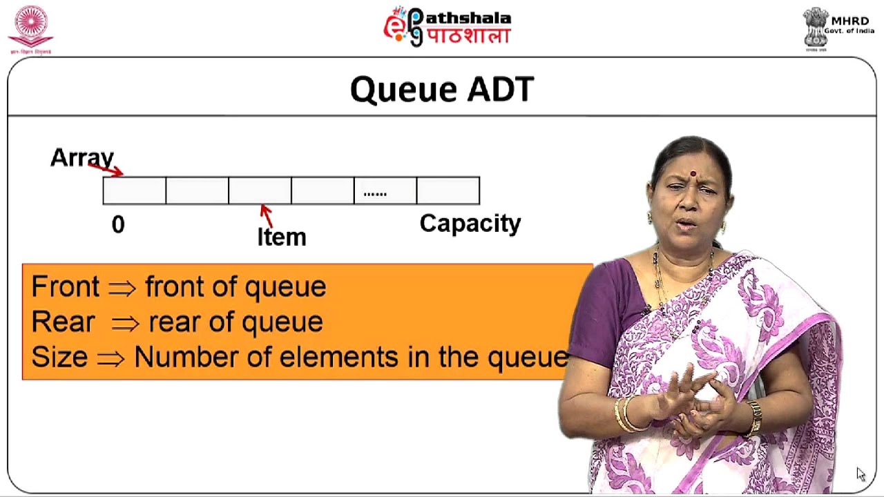 Implementation of Queue ADT - YouTube