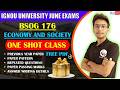 #14 BSOG 176 || ECONOMY AND SOCIIETY-ENG || IMPORTANT QUESTIONS | IGNOU WALAY