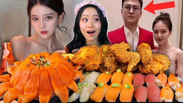 How a Chinese influencer TRICKED a BILLIONAIRE into marriage | Salmon Sushi Volcano Mukbang - DayDayNews