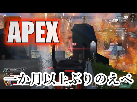 【Apex】一か月以上ぶりにえぺでランク【野良】
