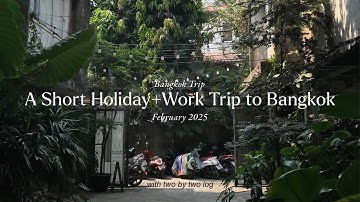 public garden in bangkok✈️🇹🇭4 days in bangkok, tried out 5 thai tea brands! cafes & stationery shops