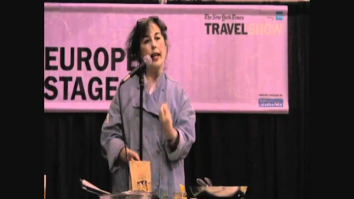 Pamela Sheldon Johns at the NY Travel Show