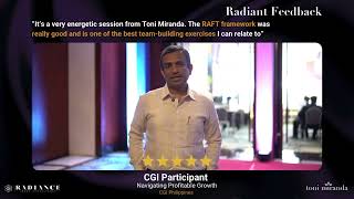 Leadership Transformation Feedback from CGI Philippines | Toni Miranda 🚀✨