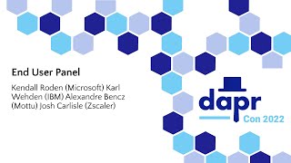 Managed Dapr with Azure Container Apps - Nick Greenfield & Kendall Roden, Microsoft